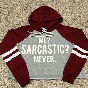 Hoodie Crop Top (Rue21)